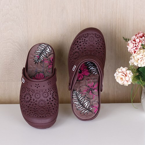 BABUCHE CASUAL BOAONDA ROXO FEMININO 1317-155 BABUCHE CASUAL BOAONDA ROXO FEMININO 1317-155