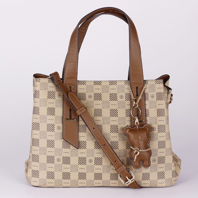 BOLSA LATERAL CHENSON CREME CG84513