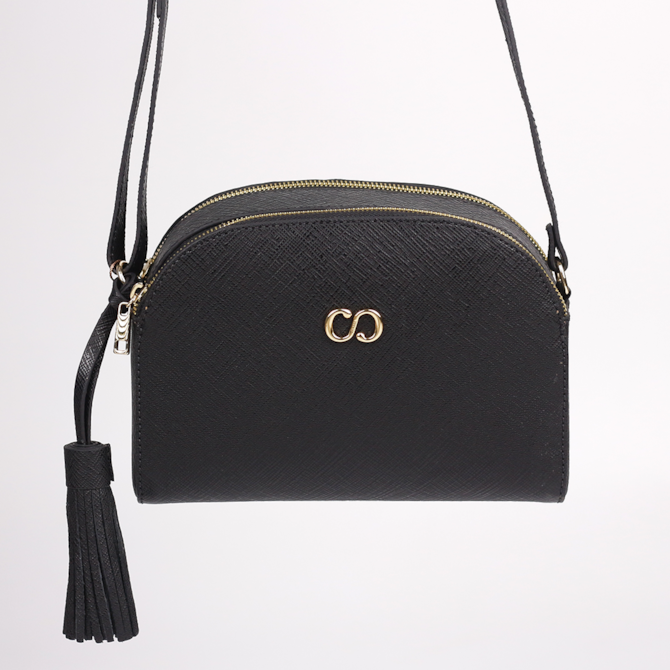 BOLSAS CLASSE COURO PRETO 2430-2