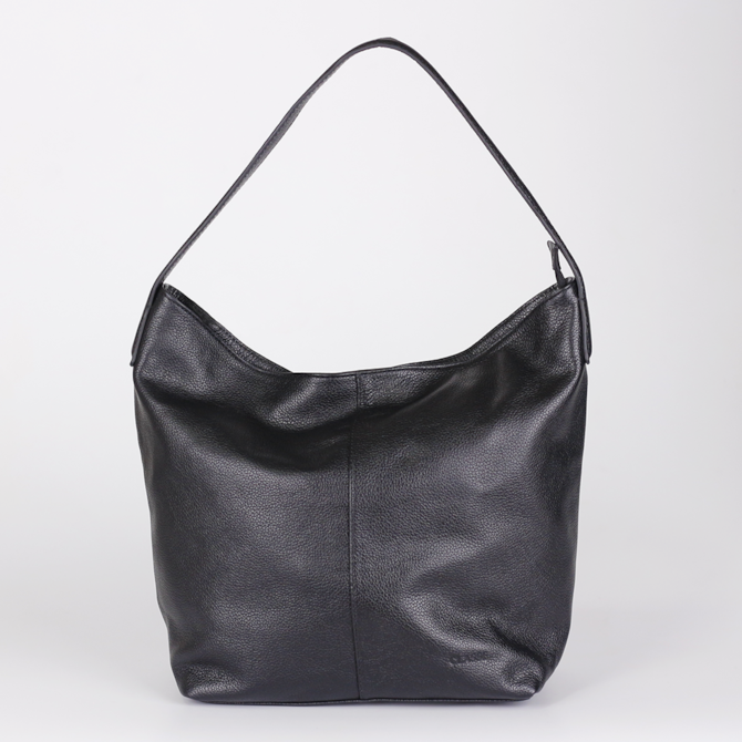 BOLSAS FEMININA CLASSE COURO PRETO 3137