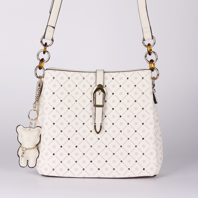 BOLSAS LATERAL CHENSON OFF WHITE CG84553