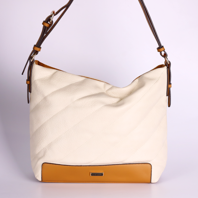 BOLSAS LATERAL CHENSON OFF WHITE CG84613