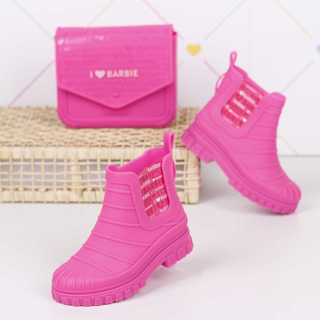 Bota infantil deals da barbie