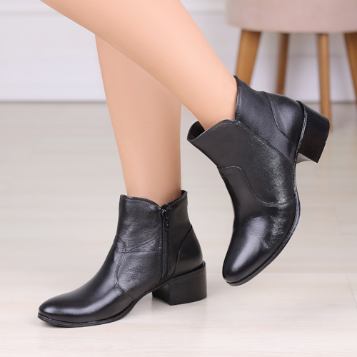 BOTA CANO BAIXO PERFIL PRETO FEMININO 60027-DZ