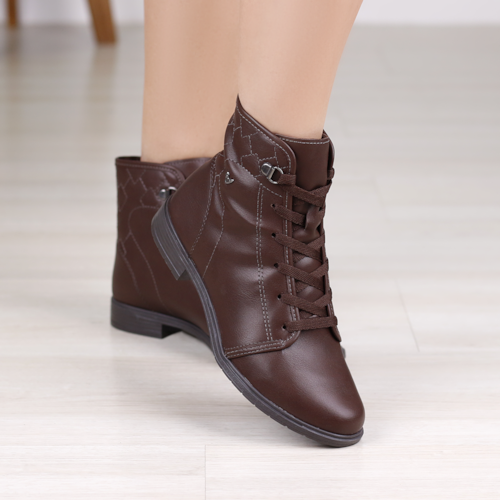 BOTA CANO CURTO MISSISSIPI MARROM FEMININO MI831 BOTA CANO CURTO MISSISSIPI MARROM FEMININO MI831