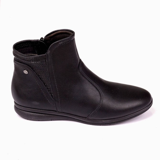 BOTA CANO CURTO PICCADILLY PRETO FEMININO 261034