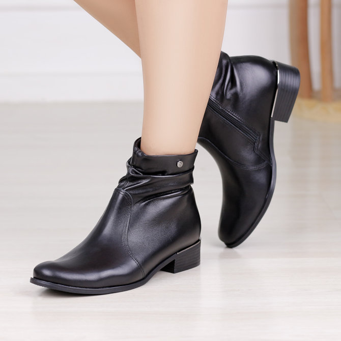 Bota Cano Curto Preta Ramarim BOTA CANO CURTO RAMARIM PRETO