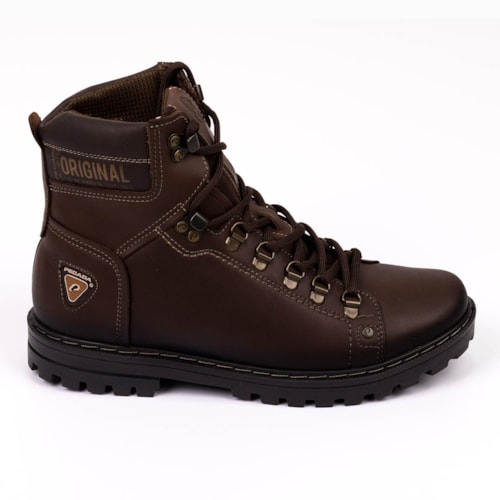 BOTA COTURNO PEGADA MARROM  MASCULINO 181505