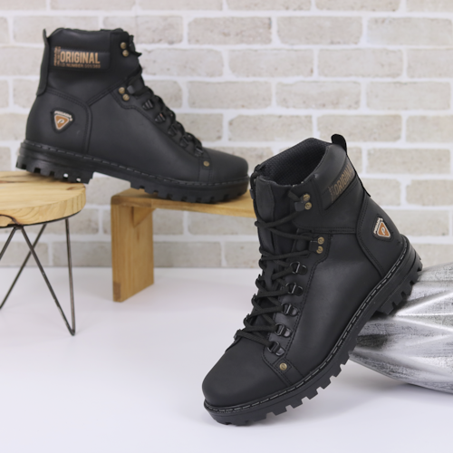 BOTA COTURNO PEGADA PRETO MASCULINO 181505 BOTA COTURNO PEGADA PRETO MASCULINO 181505