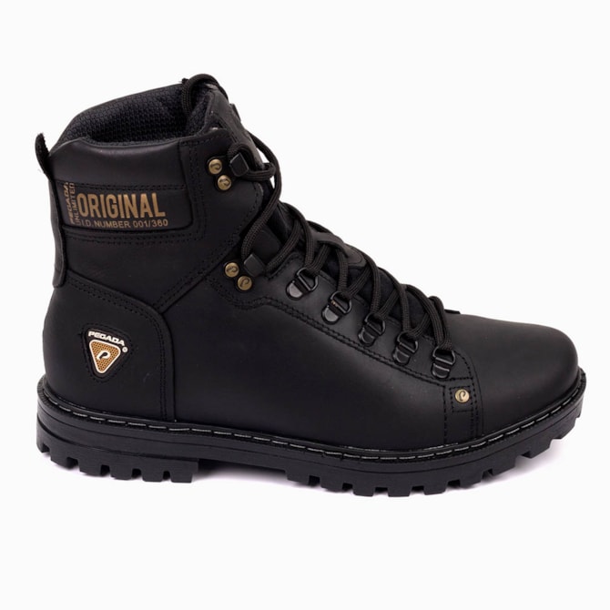 BOTA COTURNO PEGADA PRETO MASCULINO 181505