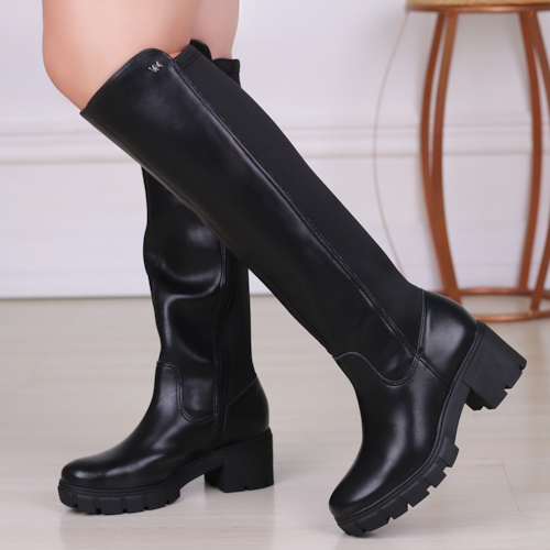 BOTA OVER VIA MARTE PRETO FEMININO 001-003-01 BOTA OVER VIA MARTE PRETO FEMININO 001-003-01