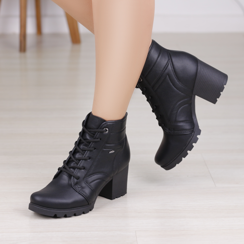 COTURNO SALTO DAKOTA PRETO FEMININO G9601 COTURNO SALTO DAKOTA PRETO FEMININO G9601