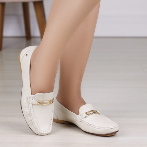 MOCASSIM CASUAL ANDACCO OFF WHITE 45012 MOCASSIM CASUAL ANDACCO OFF WHITE 45012
