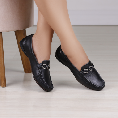 MOCASSIM CASUAL ANDACCO PRETO 45003 MOCASSIM CASUAL ANDACCO PRETO 45003