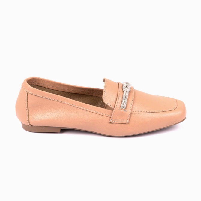 MOCASSIM CASUAL PERFIL ROSADO FEMININO 58026-FZT