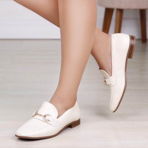 MOCASSIM CASUAL VIA MARTE BRANCO 075-004-01 MOCASSIM CASUAL VIA MARTE BRANCO 075-004-01