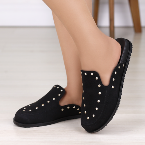 MULE FLATFORM MOLECA PRETO 5743-103-5881