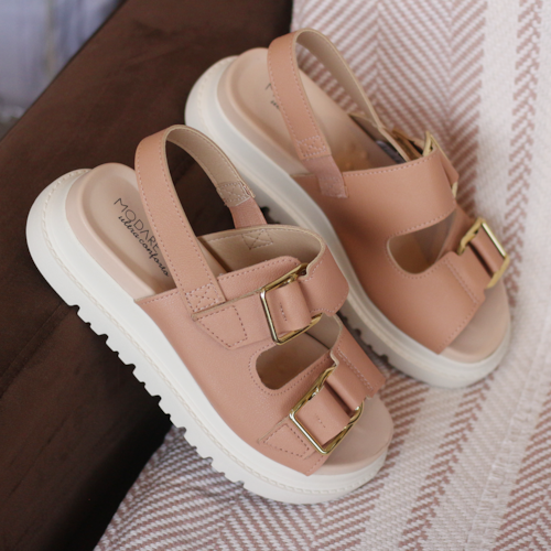 SANDALIA FLATFORM MODARE NUDE 7200-102-21736 SANDALIA FLATFORM MODARE NUDE 7200-102-21736