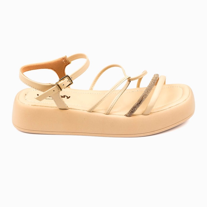 SANDALIA FLATFORM VIA COMFY NUDE 23-39203 RAM