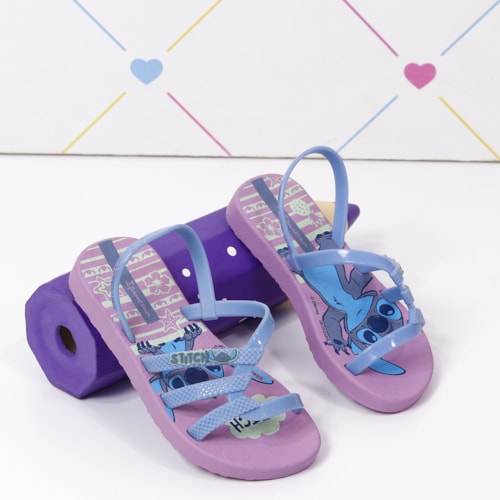 SANDALIA IPANEMA GRENDENE LILAS/AZUL 27312-DISNEY CARRINHO SANDALIA IPANEMA GRENDENE LILAS/AZUL 27312-DISNEY CARRINHO
