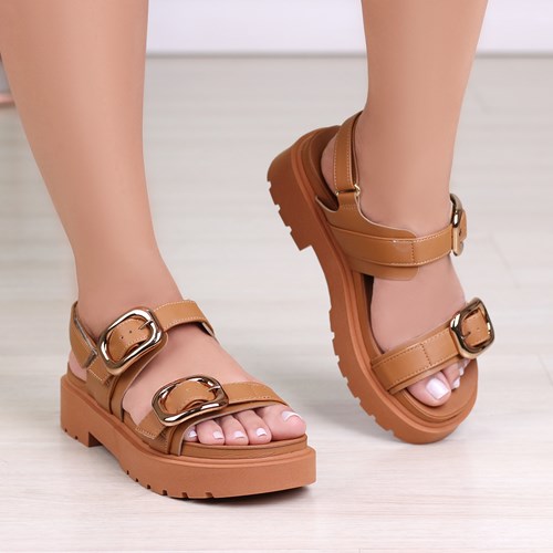 SANDALIA PAPETE VIZZANO CAMEL 6499-115-7286 SANDALIA PAPETE VIZZANO CAMEL 6499-115-7286
