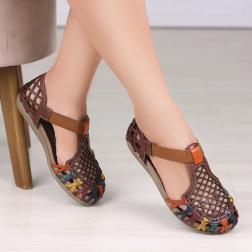 SANDALIA RASTEIRA CASUAL CONFORT MARROM FEMININO 30209-4 SANDALIA RASTEIRA CASUAL CONFORT MARROM FEMININO 30209-4