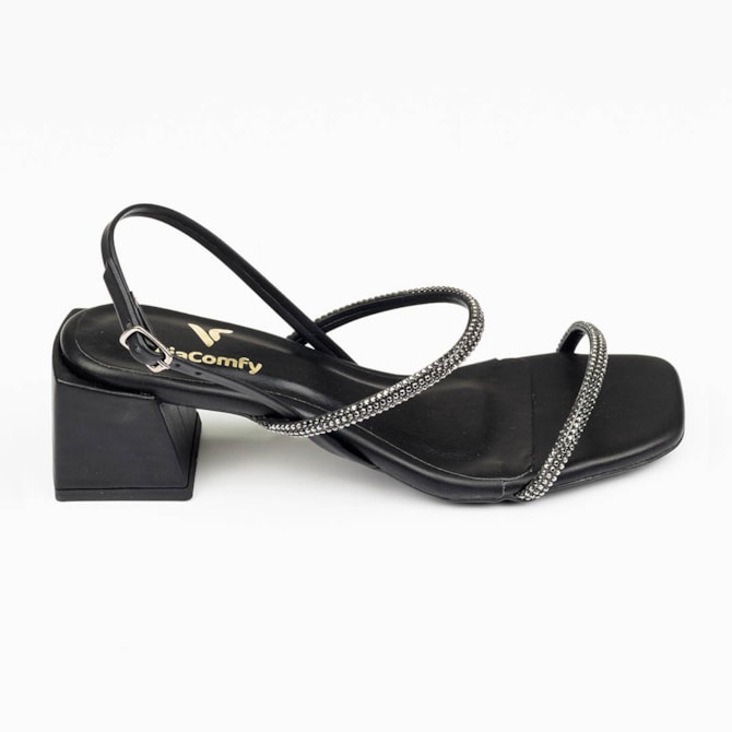 SANDALIA VIA COMFY PRETO 1398-1691