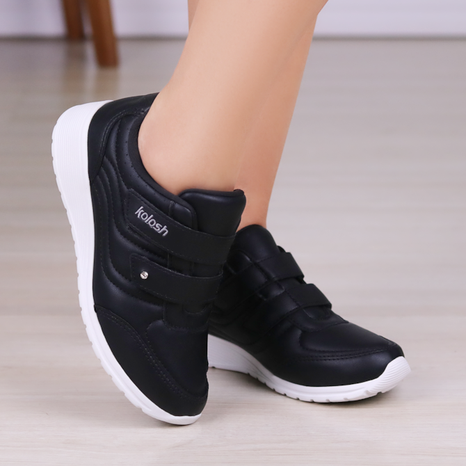 Tênis Feminino Casual Alpargata Kolosh TENIS ANABELA KOLOSH BRANCO