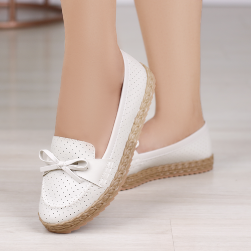 SAPATILHA SLIPPER MOLECA BRANCO FEMININO 5696-331-27308