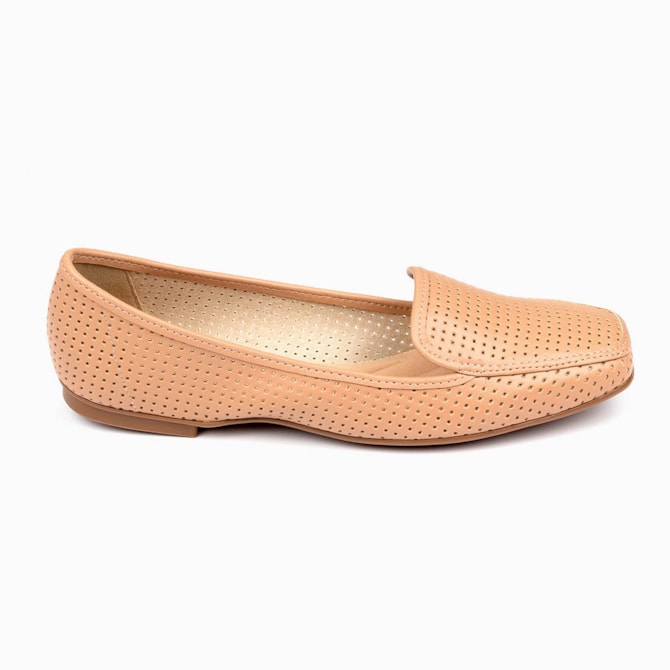 SAPATILHA SLIPPER MOLECA NUDE FEMININO 5737-215-13771