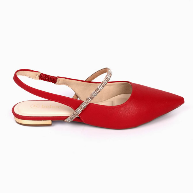 SAPATO CHANEL BEBECE VERMELHO FEMININO T2017-254