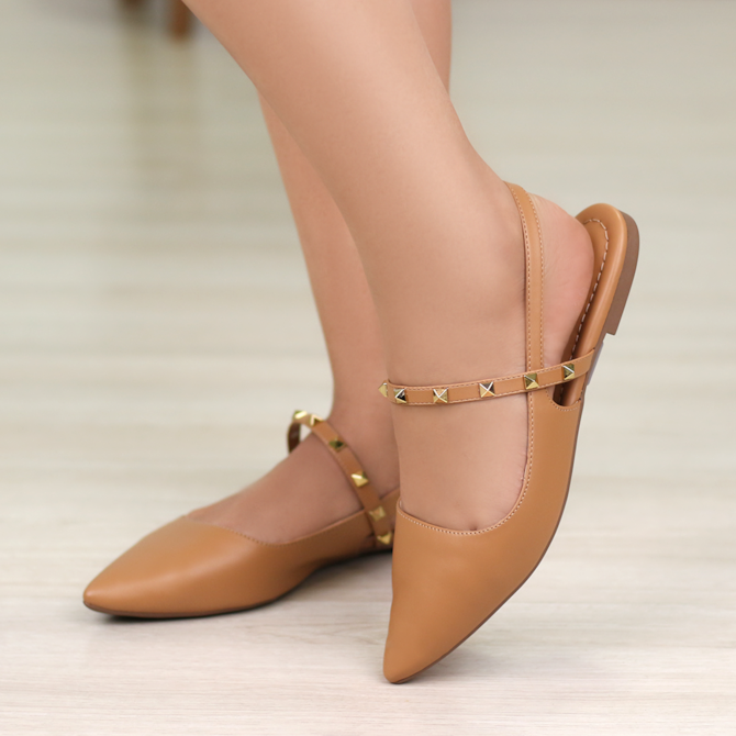 SAPATO CHANEL PERFIL MARROM 6932-19052-CM