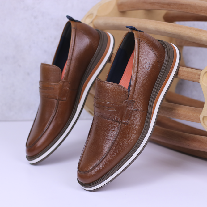 Moda Masculina Mocassim Sem Meia Mocassim Masculino Orion Bege