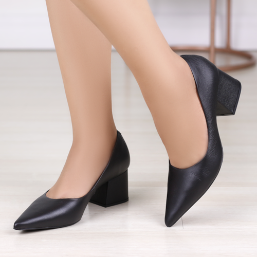 SAPATO SCARPIN PERFIL PRETO FEMININO 2293I24-LNE SAPATO SCARPIN PERFIL PRETO FEMININO 2293I24-LNE
