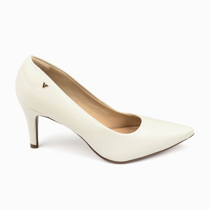 SAPATO SCARPIN VIA COMFY OFF WHITE 2001-1740