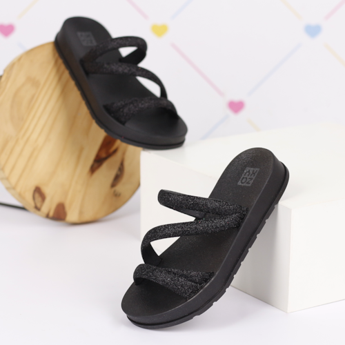TAMANCO ZAXY GRENDENE PRETO 19008 ZAXY GLITTER TAMANCO ZAXY GRENDENE PRETO 19008 ZAXY GLITTER