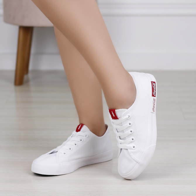 Comprar Tenis Tenis Coca Cola Feminino Branco Tênis Coca-Cola