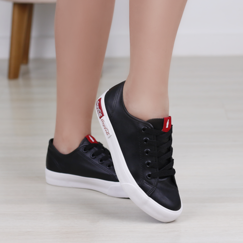 TENIS CASUAL COCA COLA PRETO CC2188