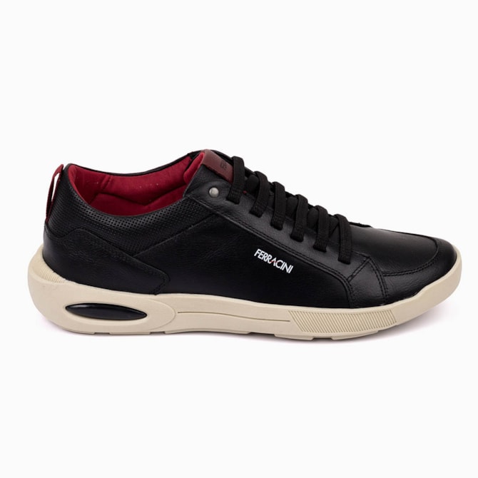 TENIS CASUAL FERRACINI PRETO MASCULINO 2262B