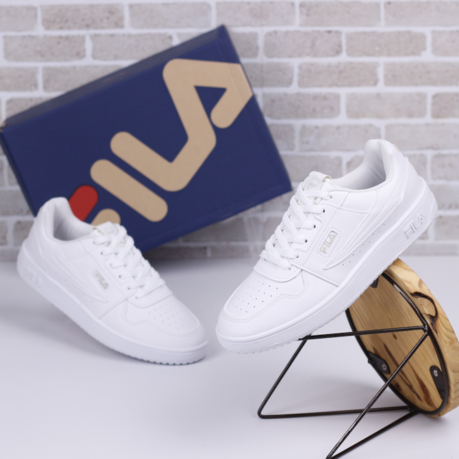 Tênis Feminino Sapatenis Fila Masculino Branco Loja Tuka