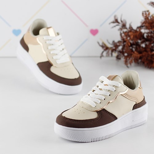 TENIS CASUAL FIOCCO CREME FN1100
