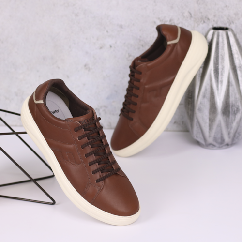 TENIS CASUAL FREE WAY MARROM MASCULINO DUO01-4181 TENIS CASUAL FREE WAY MARROM MASCULINO DUO01-4181
