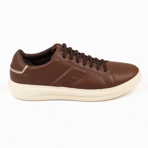 TENIS CASUAL FREE WAY MARROM  MASCULINO DUO01-4181