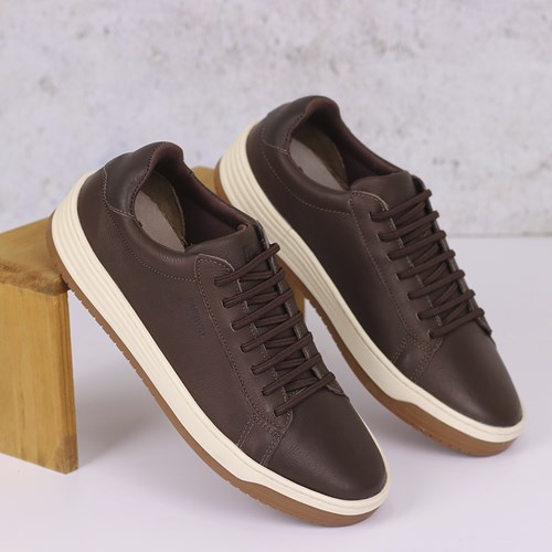 TENIS CASUAL FREE WAY MARROM MASCULINO LOUD05-3249 TENIS CASUAL FREE WAY MARROM MASCULINO LOUD05-3249