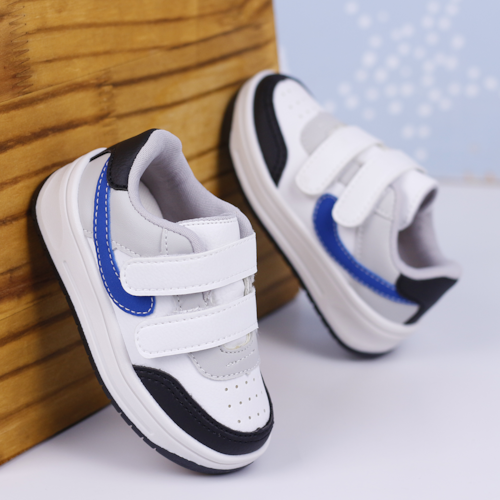 TENIS CASUAL KRISLE BRANCO PRETO MASCULINO KR115 TENIS CASUAL KRISLE BRANCO PRETO MASCULINO KR115