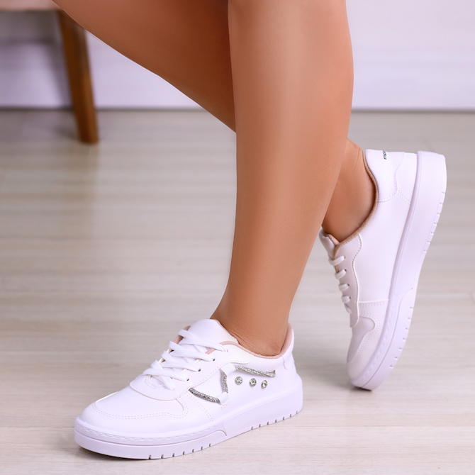 TENIS CASUAL MOLECA BRANCO 5791-111-7800