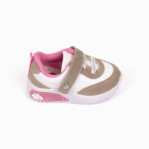 TENIS CASUAL MOLEKINHA BRANCO INFANTIL 2731-203-19630