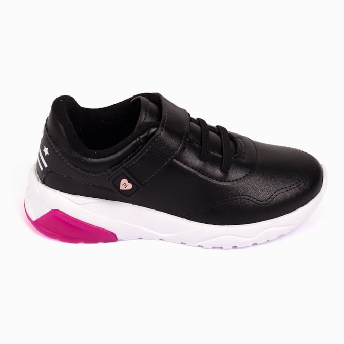 TENIS CASUAL MOLEKINHA PRETO INFANTIL 2571-203-9569