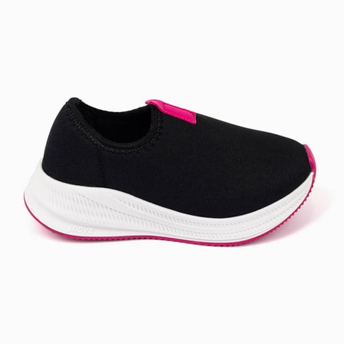 TENIS CASUAL MOLEKINHA PRETO INFANTIL 2577-100-20703