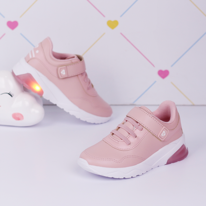 TENIS CASUAL MOLEKINHA ROSA INFANTIL 2571-203-9569